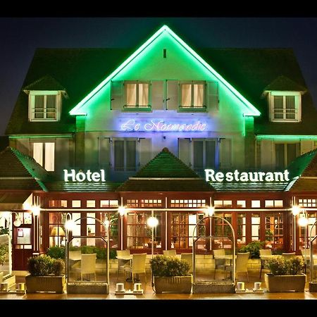 Hotel-Restaurant Le Normandie Люк-сюр-Мер Екстер'єр фото